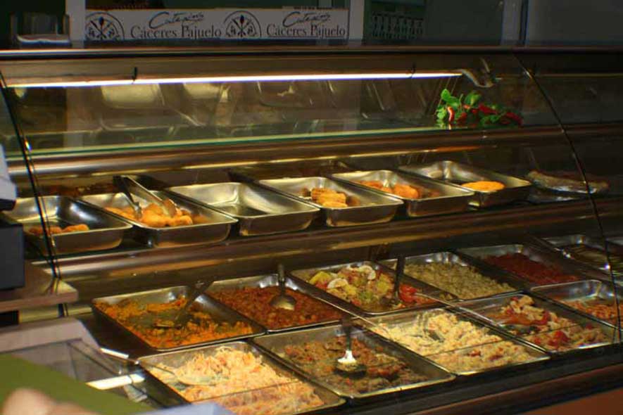 Tienda de comida para recoger Catering Cáceres Pajuelo